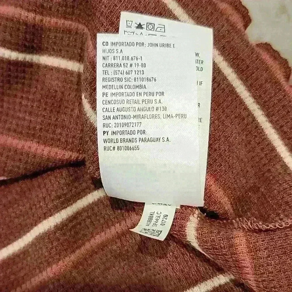 American Eagle Stripped Baby Tee - Picture 7 of 7